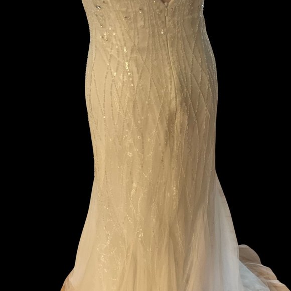 Soft by Rosa Clara beaded wedding gown or grad dress - Picture 4 of 10